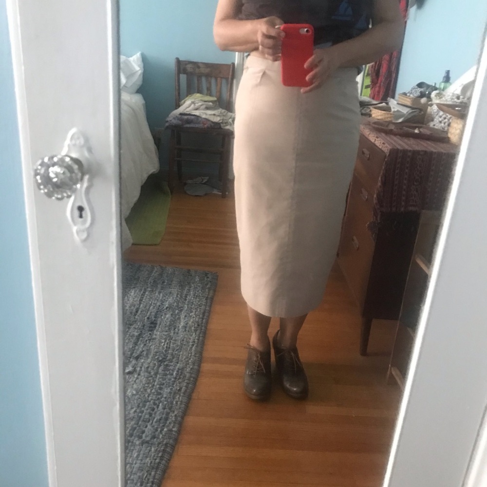 Marc Jacobs khaki pencil skirt